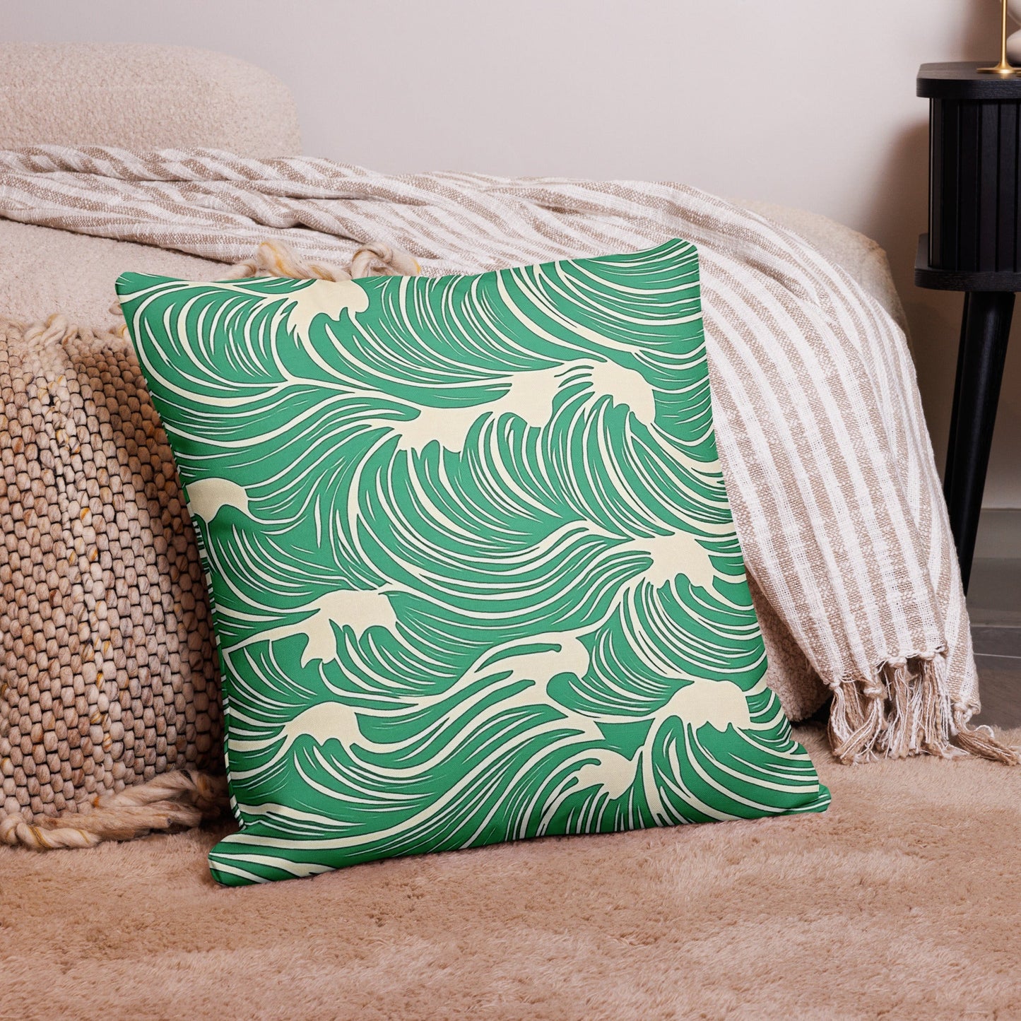 Aqua Flow - Premium Pillow - Art Xtyle