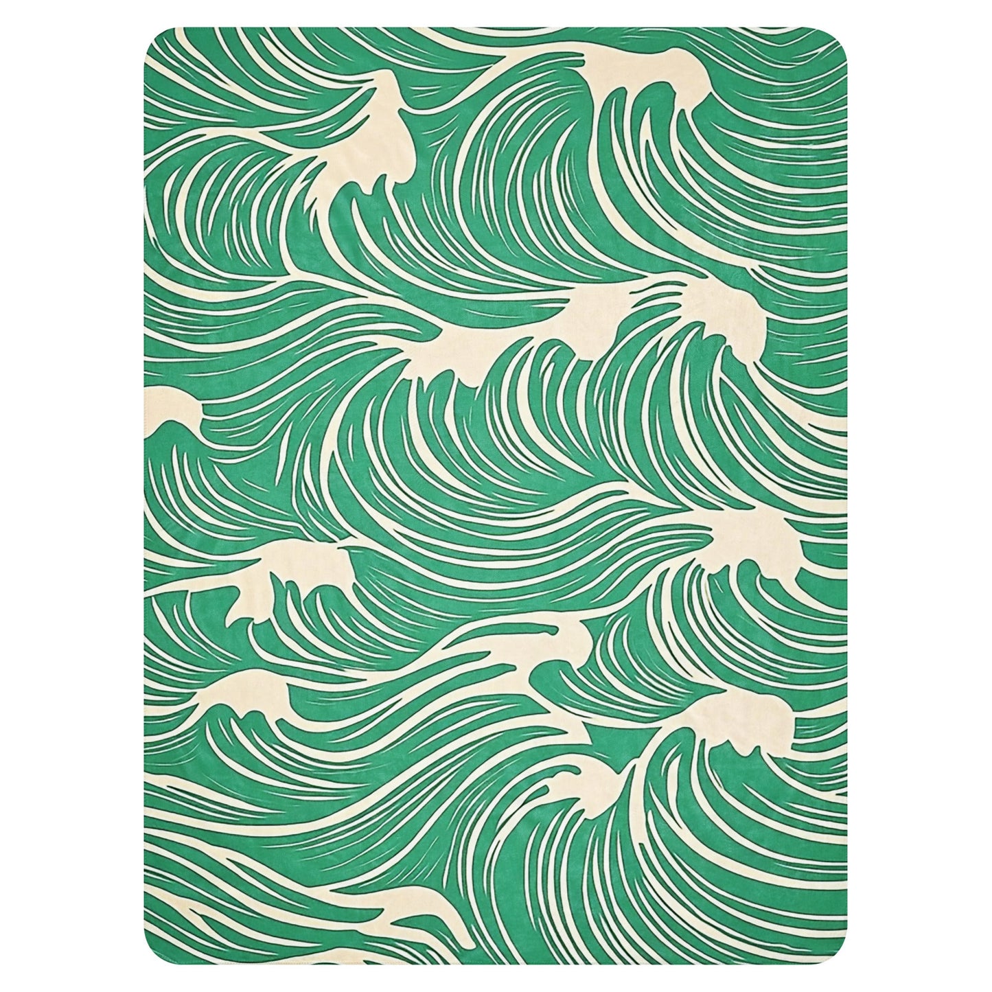 Aqua Flow - Sherpa blanket - Art Xtyle