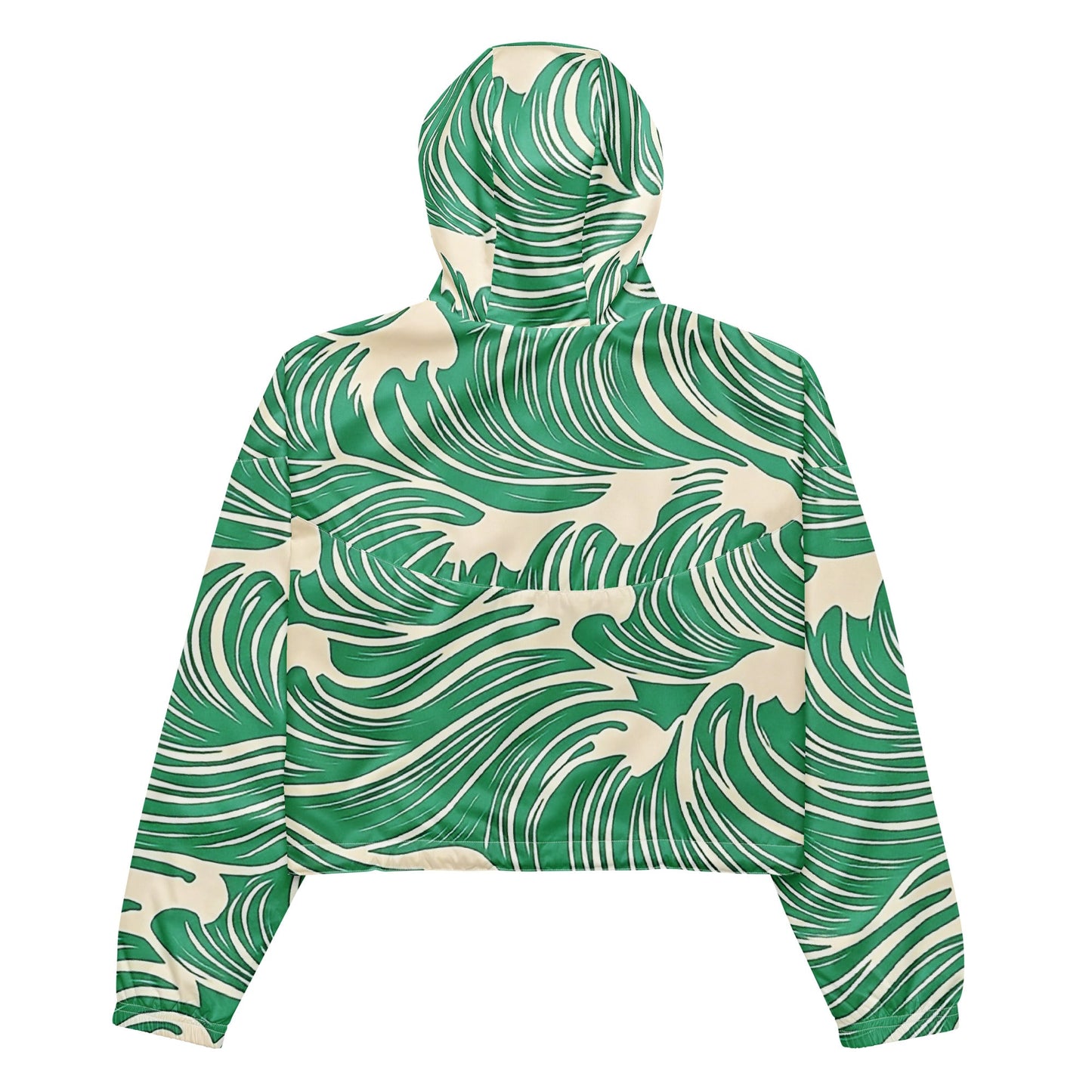 Aqua Flow - Women’s cropped windbreaker - Art Xtyle