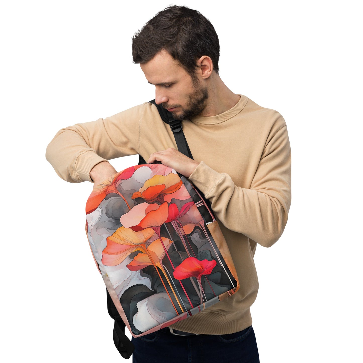 Delicate Bloom - Backpack - Art Xtyle
