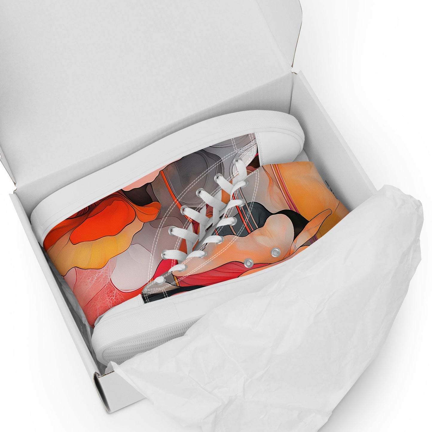 Delicate Bloom - High Top - Art Xtyle