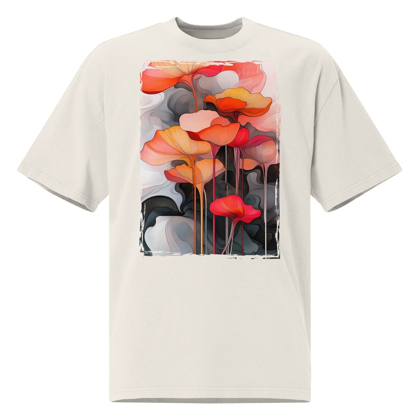 Delicate Bloom - Oversized t-shirt - Art Xtyle