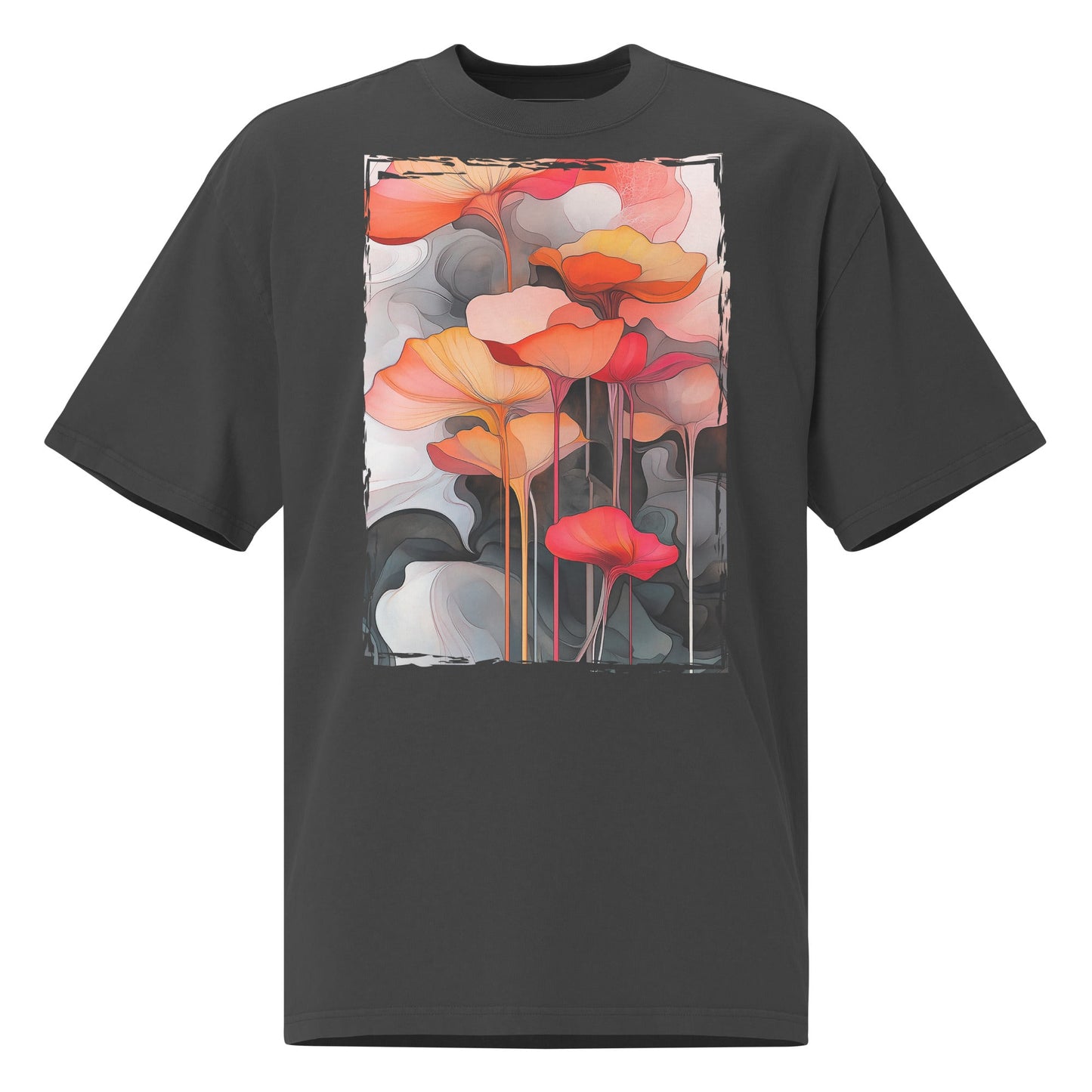Delicate Bloom - Oversized t-shirt - Art Xtyle