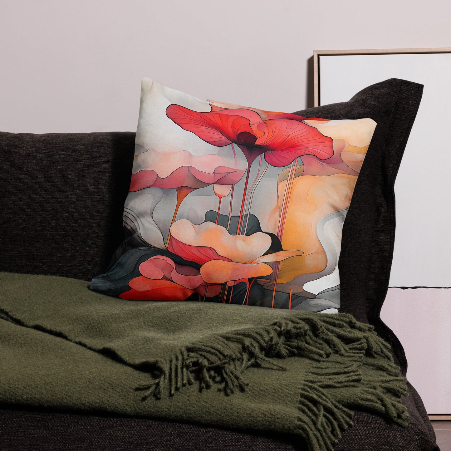 Delicate Bloom - Premium Pillow - Art Xtyle