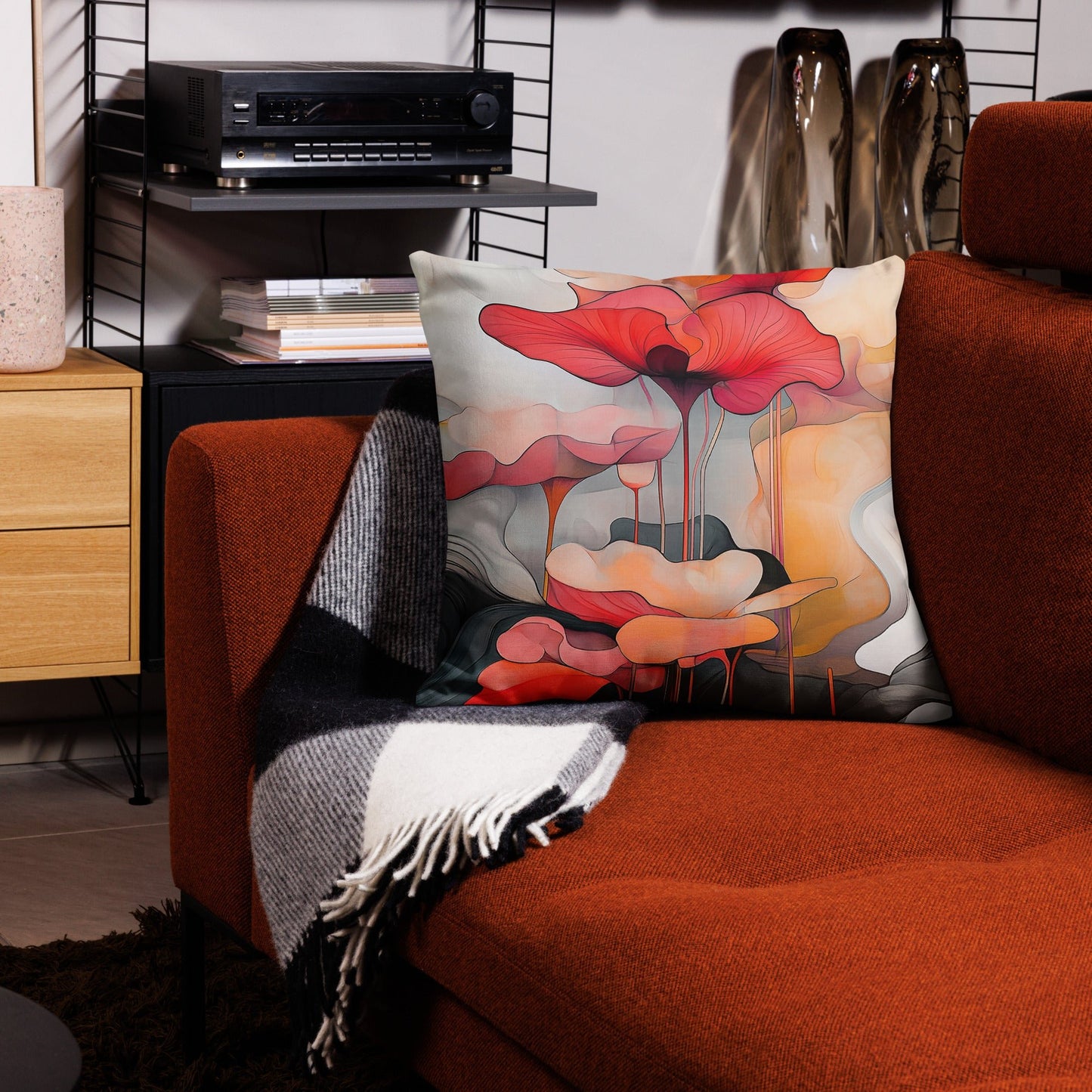 Delicate Bloom - Premium Pillow - Art Xtyle