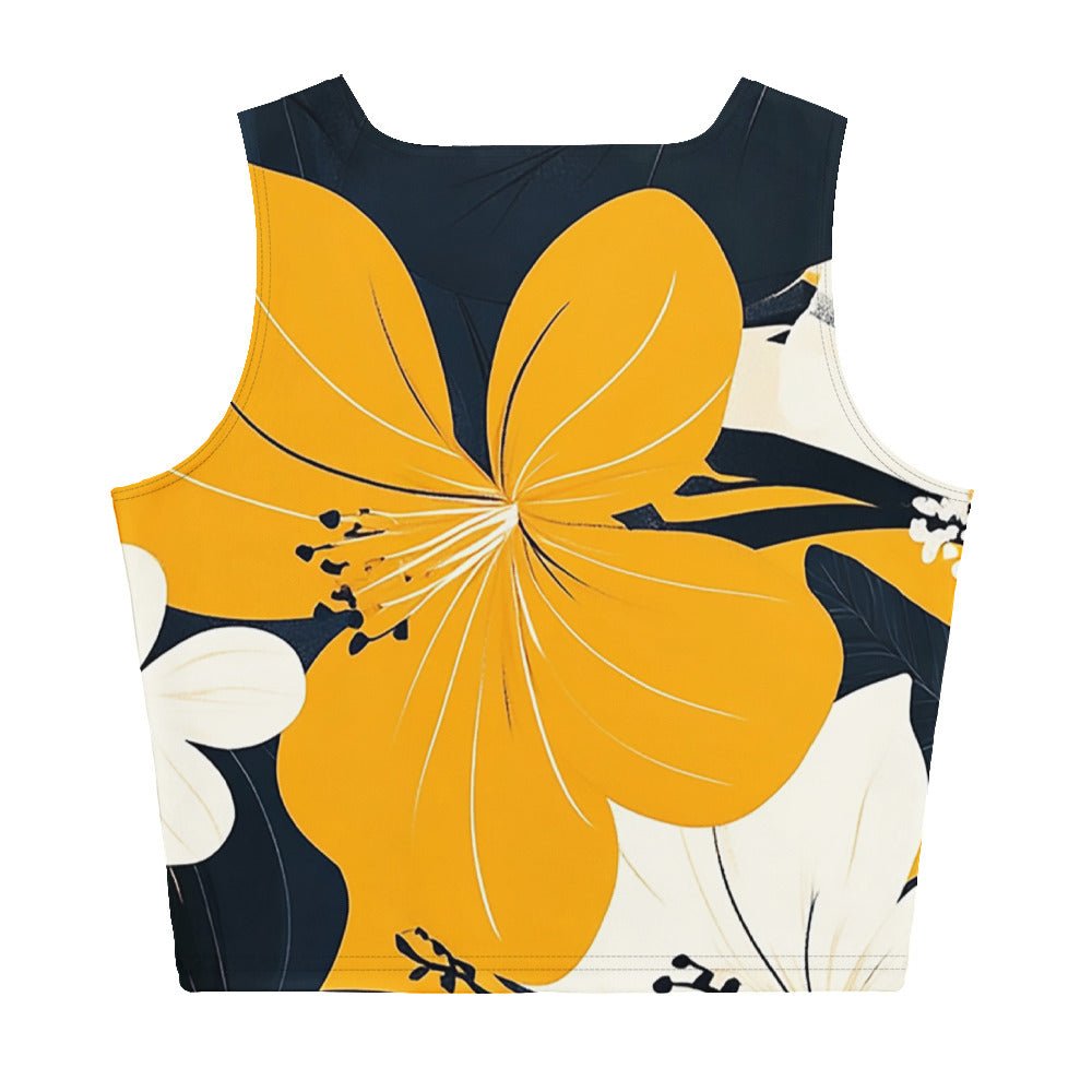 Floral Blaze - Crop Top - Art Xtyle