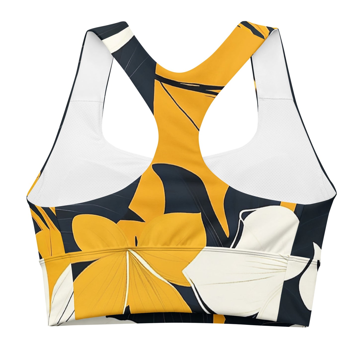 Floral Blaze - Longline Sports Bra - Art Xtyle