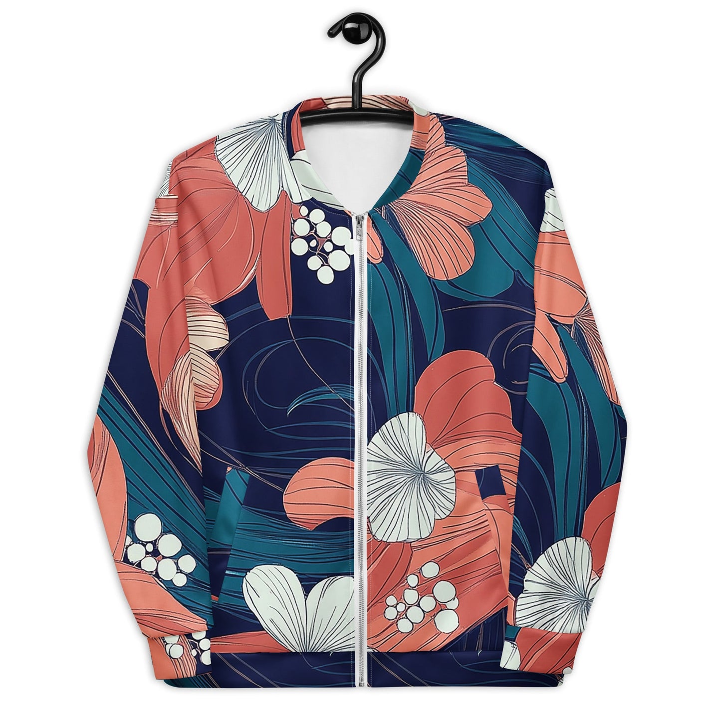 Floral Flow - Unisex Bomber Jacket - Art Xtyle