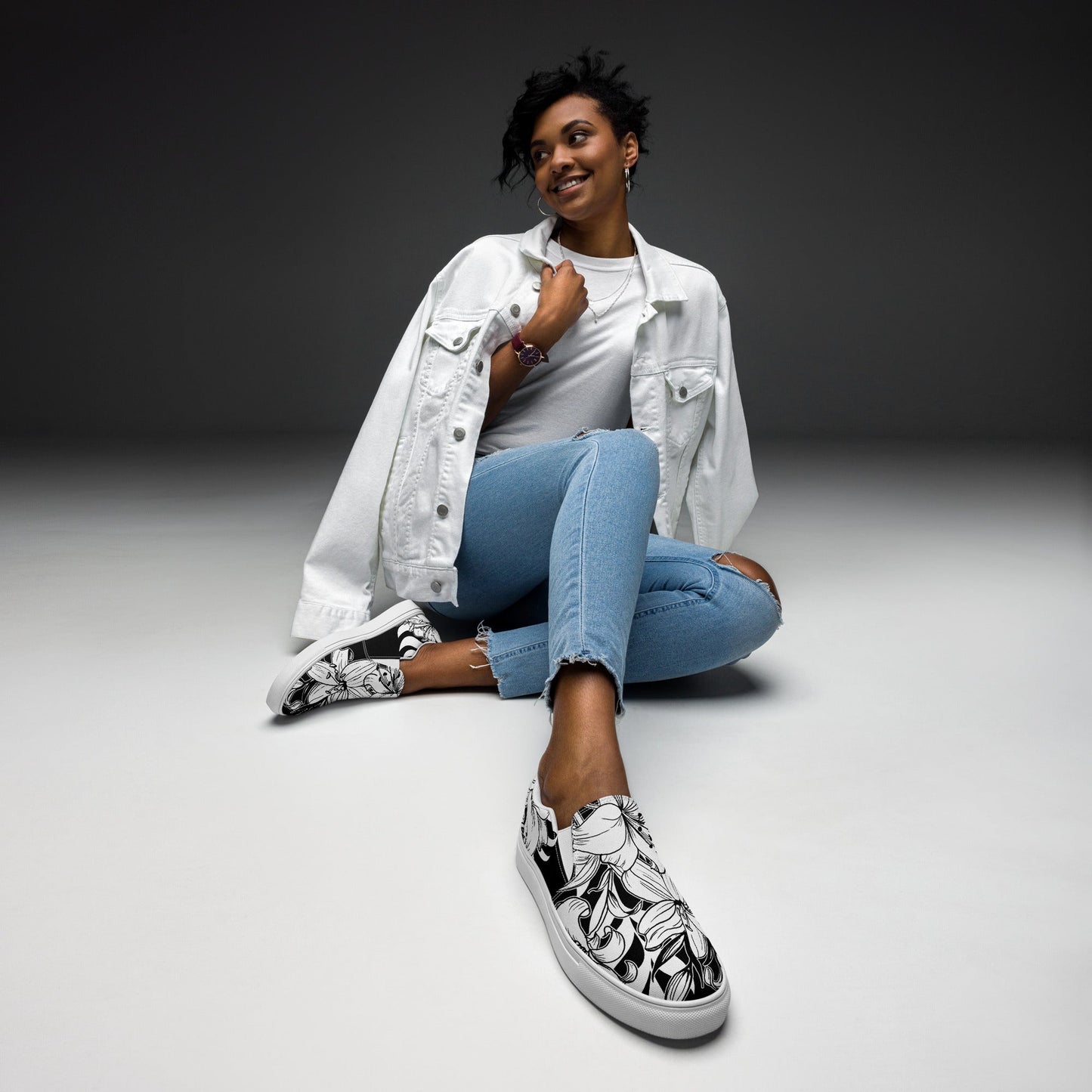 Floral - Slip-on - Art Xtyle