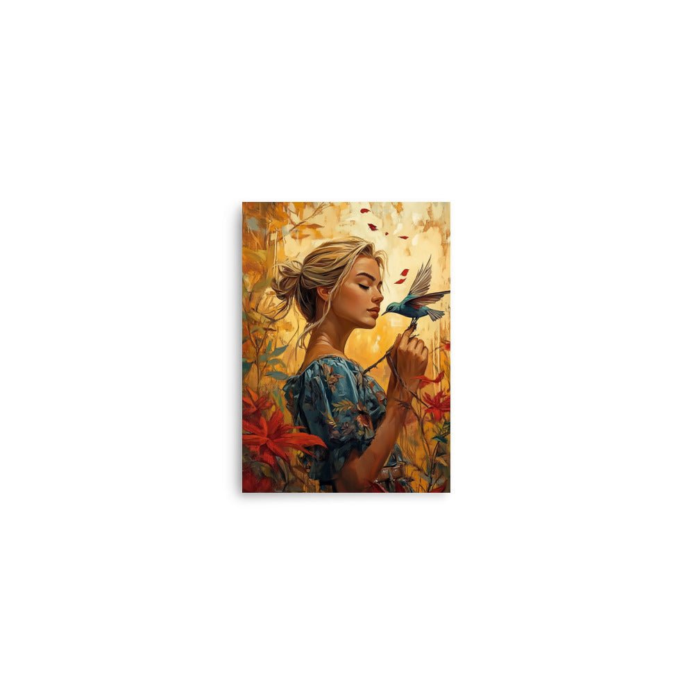 Flourish Kiss - Poster - Art Xtyle