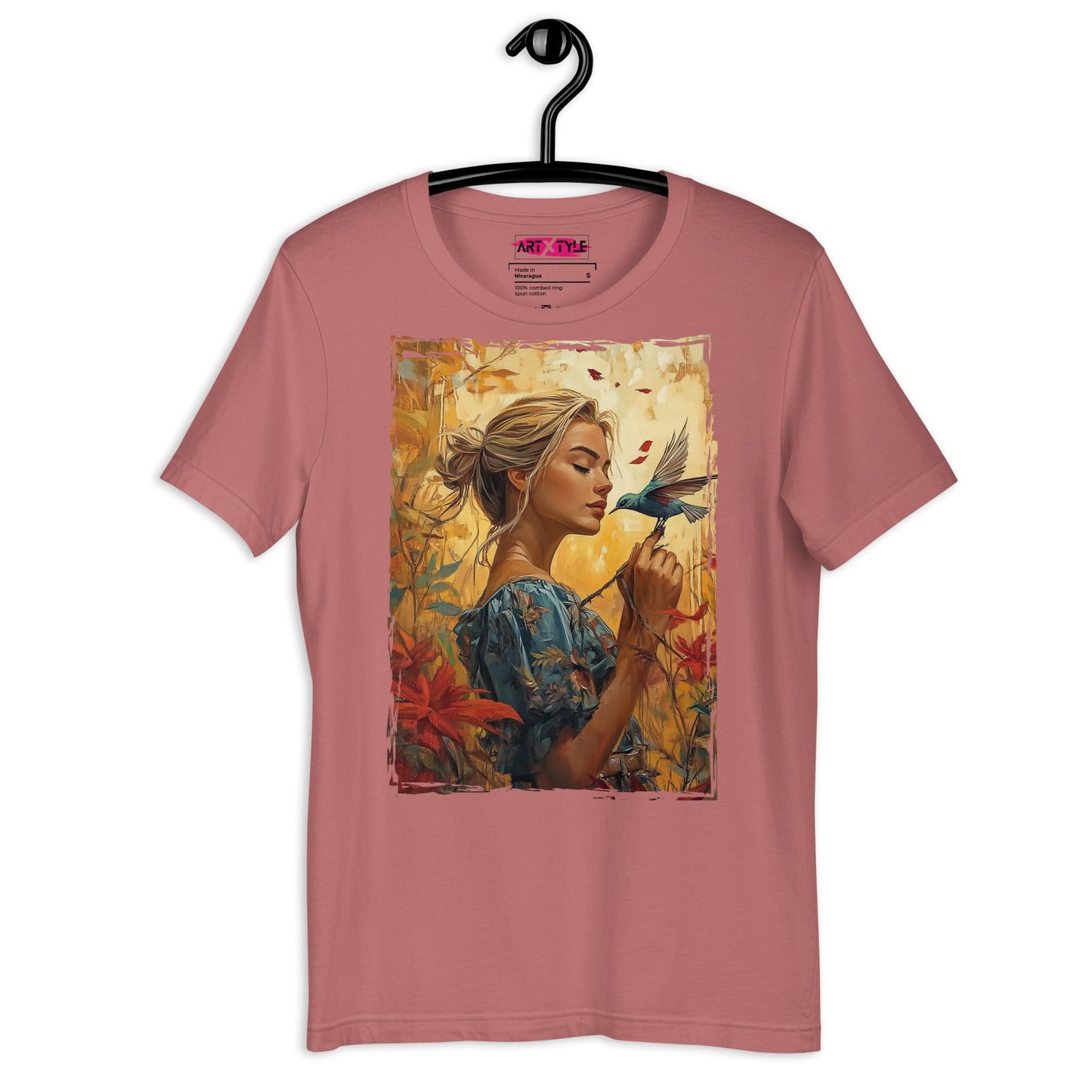 Flourish Kiss - Unisex t-shirt - Art Xtyle