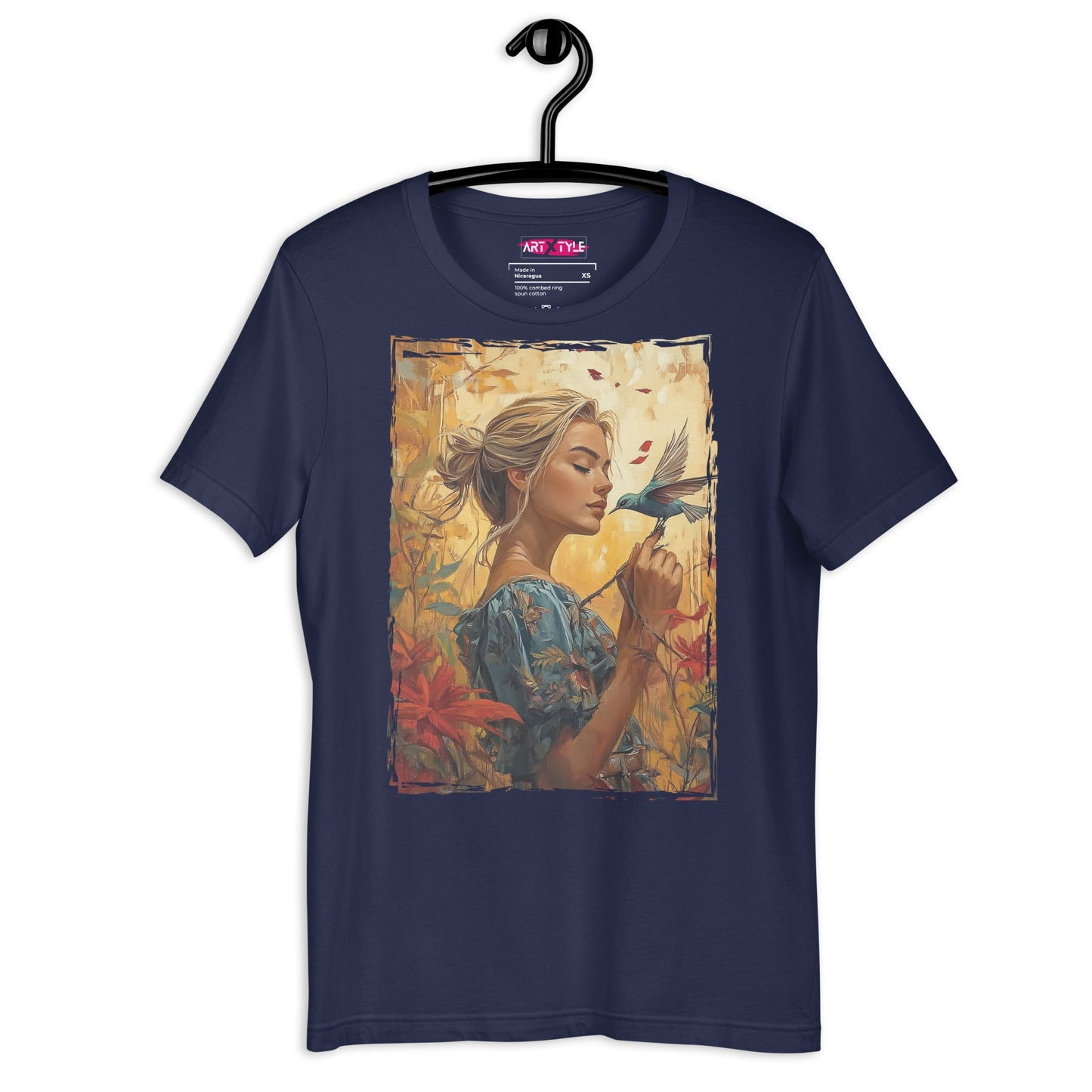 Flourish Kiss - Unisex t-shirt - Art Xtyle