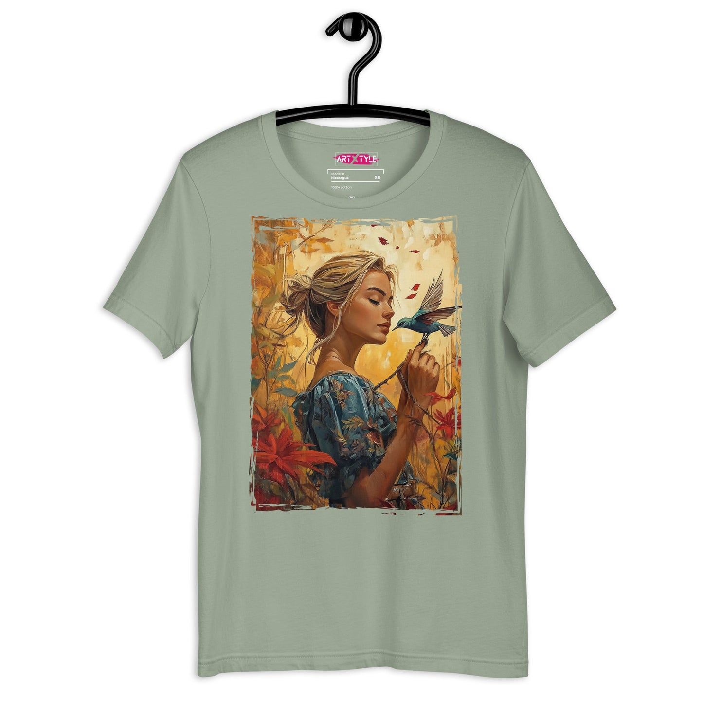 Flourish Kiss - Unisex t-shirt - Art Xtyle