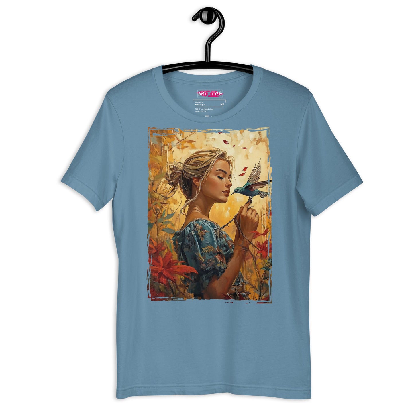 Flourish Kiss - Unisex t-shirt - Art Xtyle