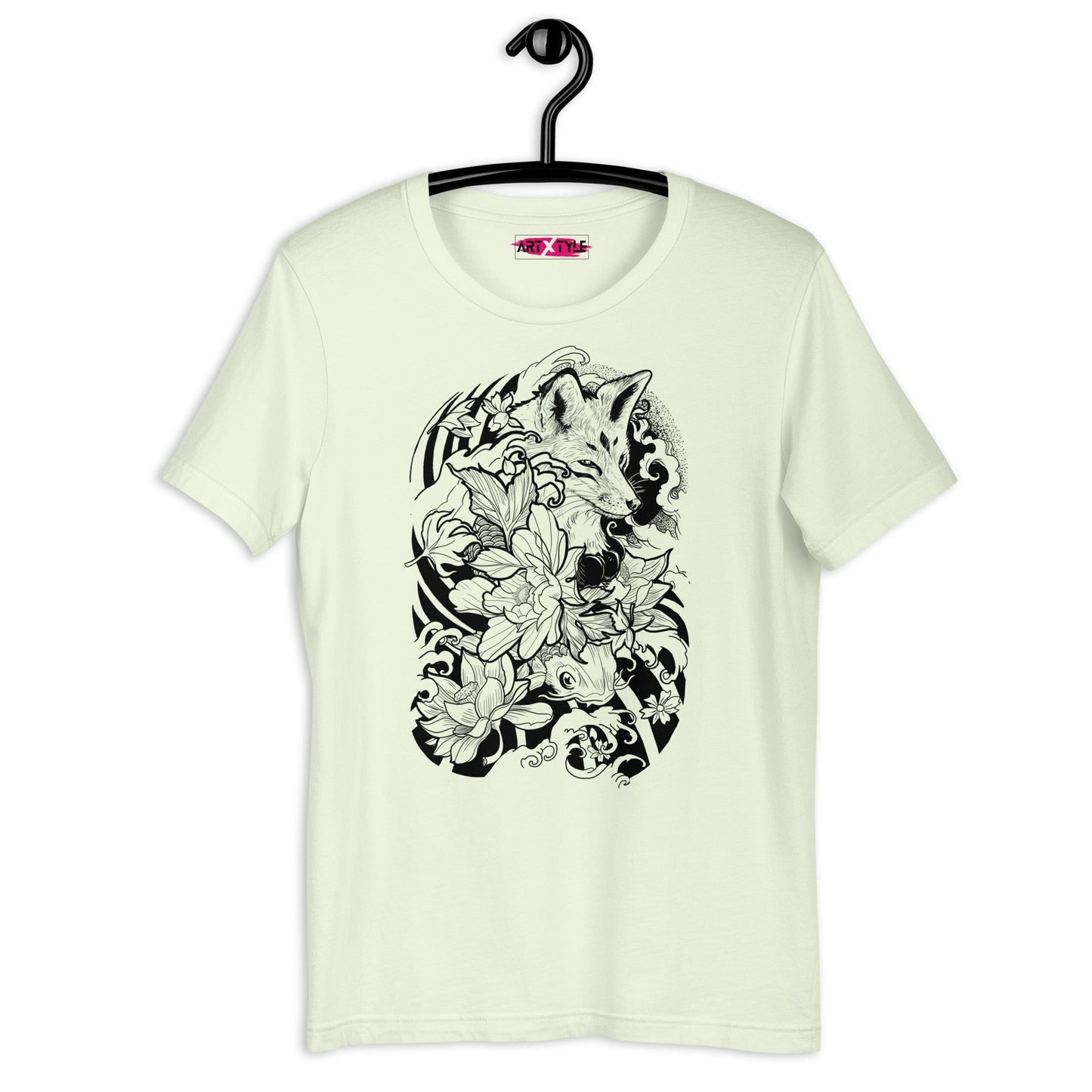Fox Tattoo - Unisex t-shirt - Art Xtyle