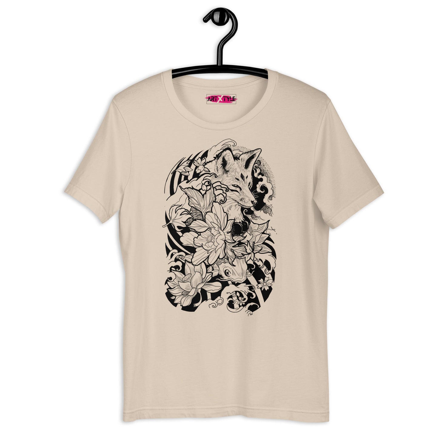 Fox Tattoo - Unisex t-shirt - Art Xtyle