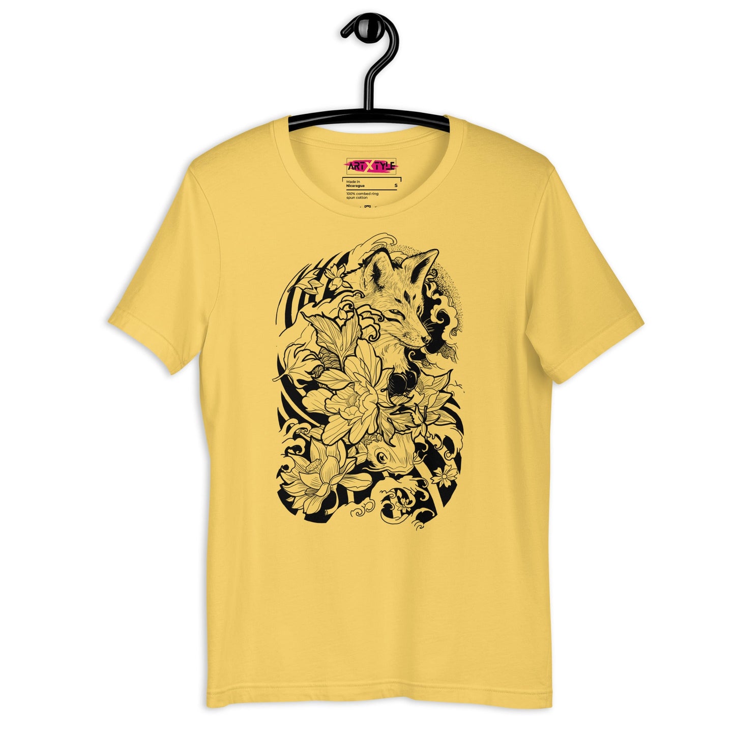Fox Tattoo - Unisex t-shirt - Art Xtyle