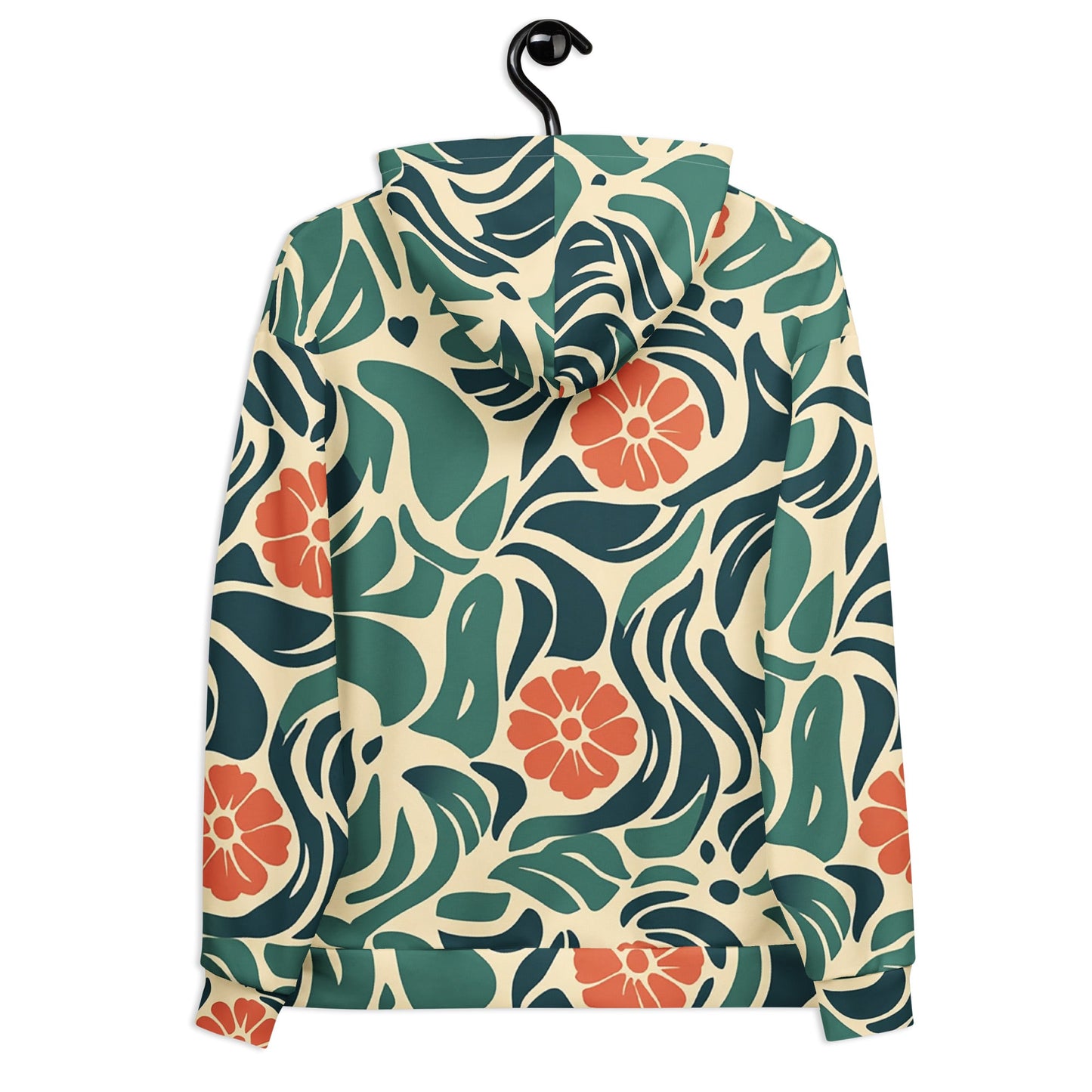 Ocean Blossom - All-Over Hoodie - Art Xtyle