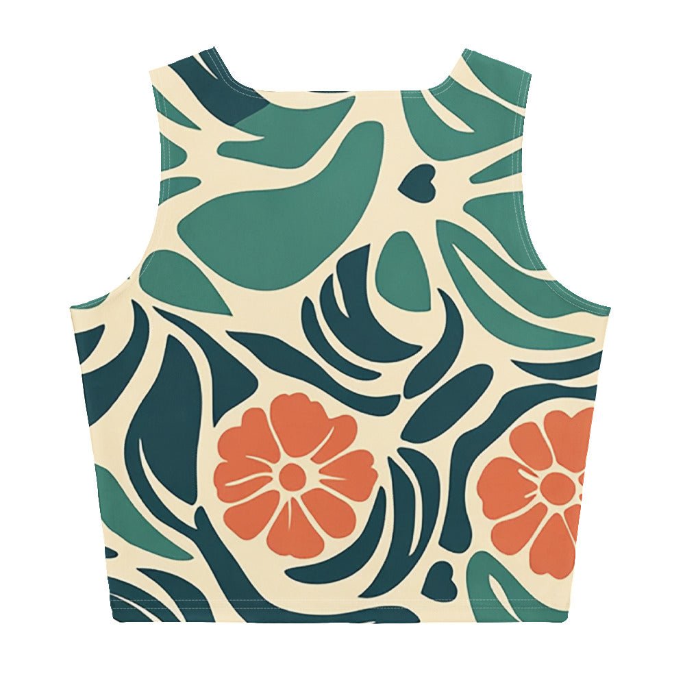 Ocean Blossom - Crop Top - Art Xtyle