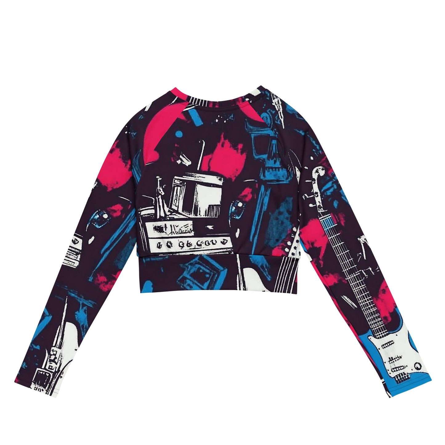 Punk Pulse - Long-sleeve crop top - Art Xtyle