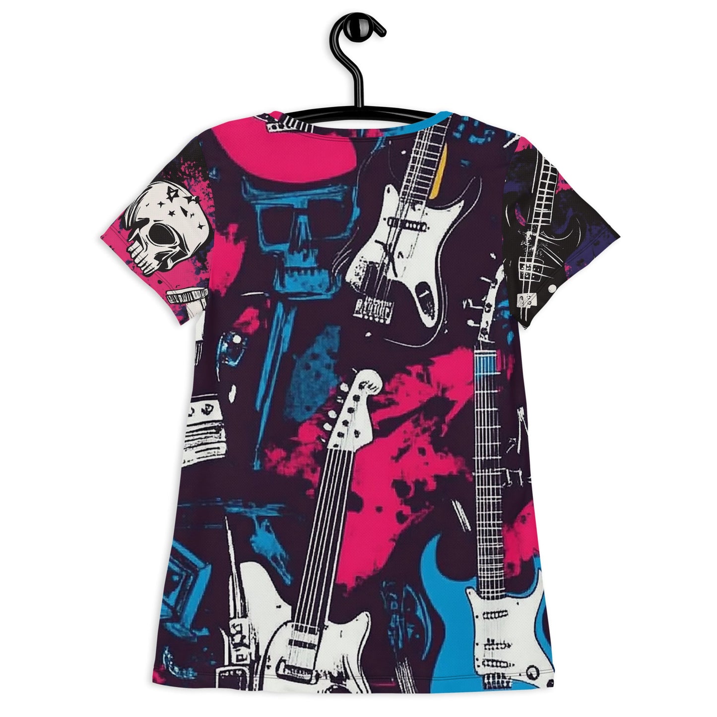 Punk Pulse - Women's athletic t-shirt - Art Xtyle