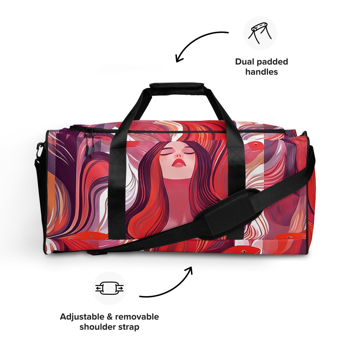 Scarlet Waters - Duffle bag - Art Xtyle