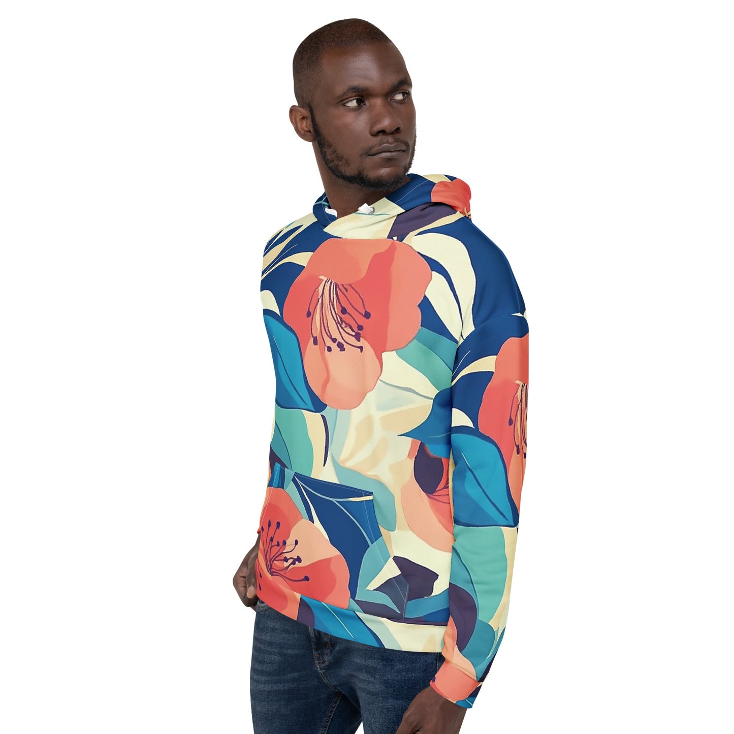 Spring Tide - All-Over Hoodie - Art Xtyle