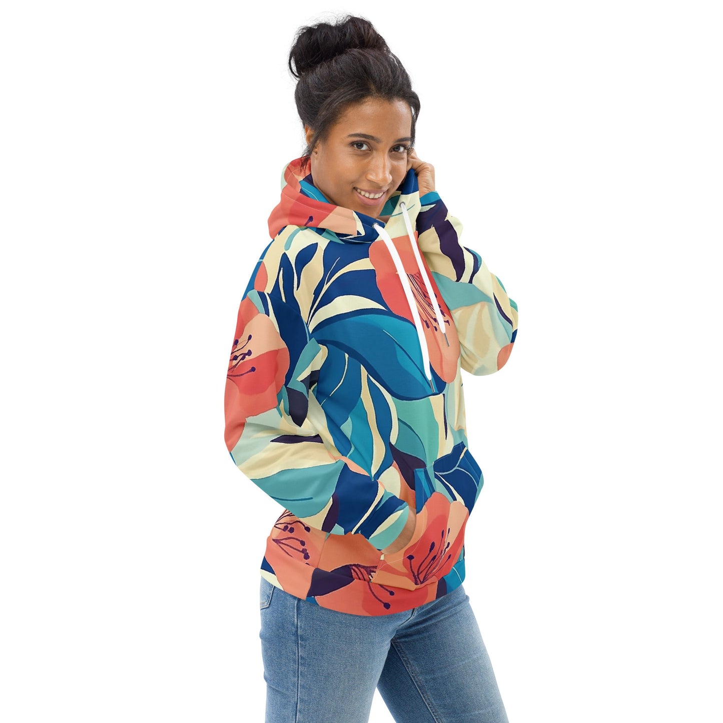 Spring Tide - All-Over Hoodie - Art Xtyle