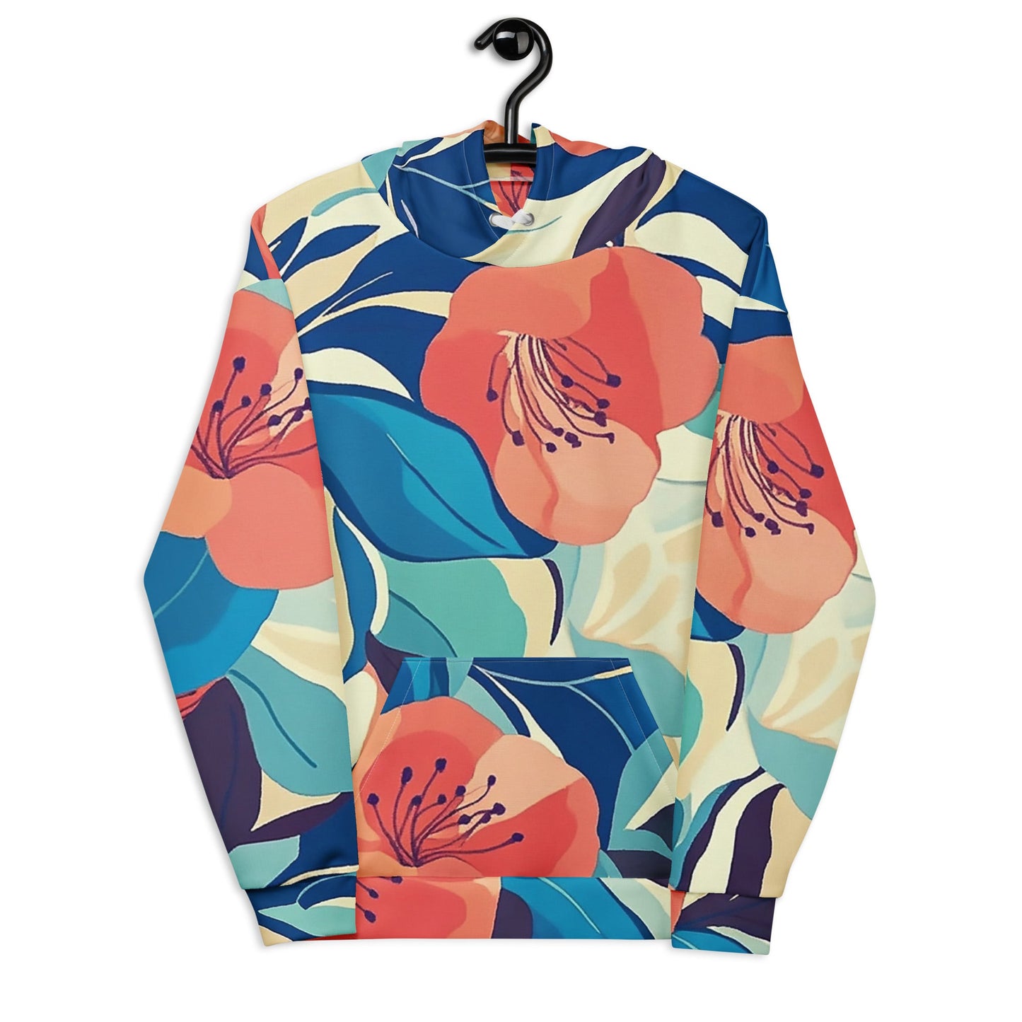 Spring Tide - All-Over Hoodie - Art Xtyle