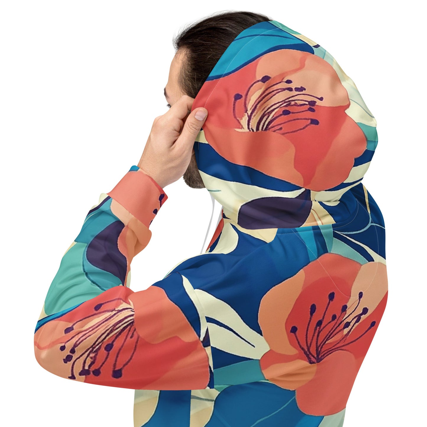 Spring Tide - All-Over Hoodie - Art Xtyle
