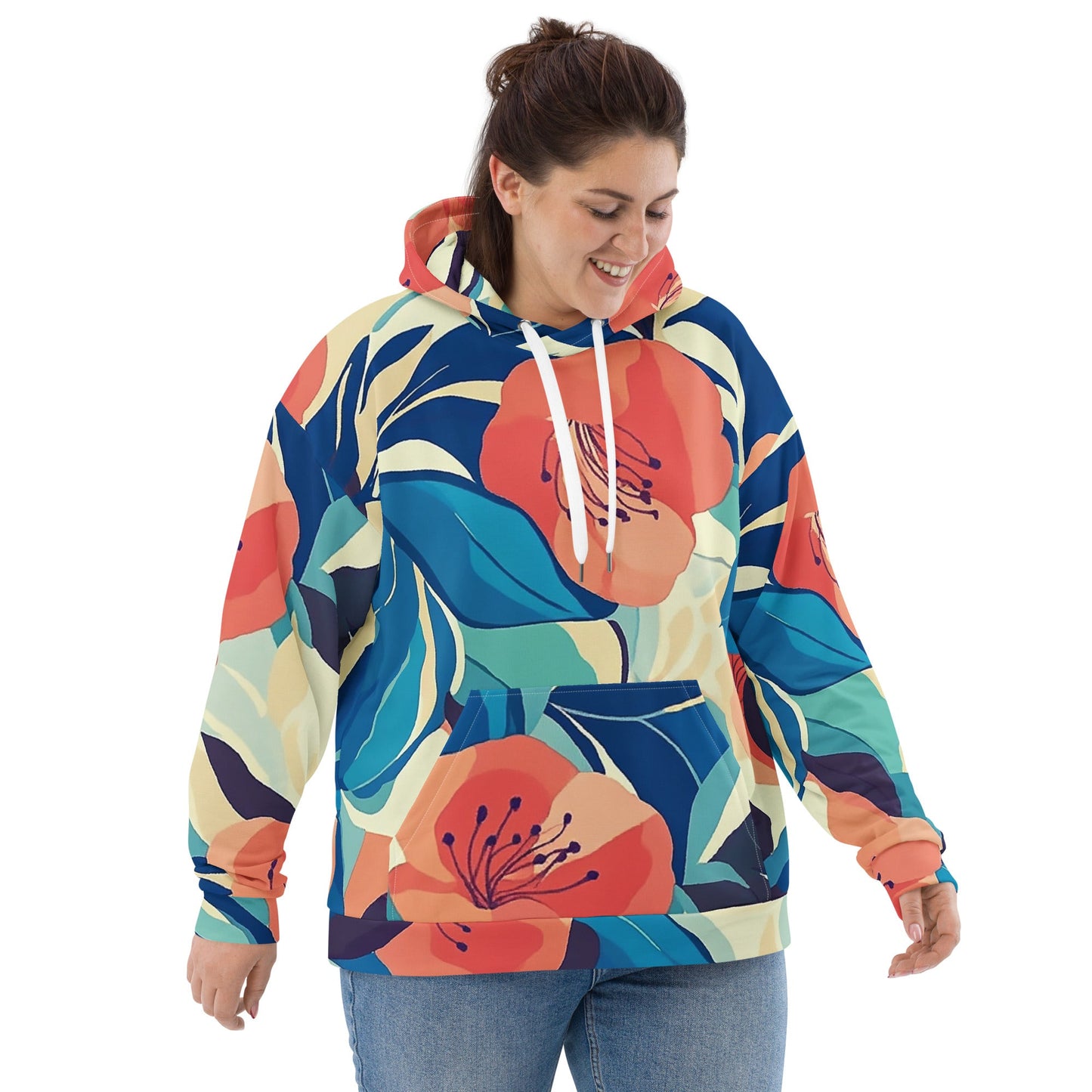 Spring Tide - All-Over Hoodie - Art Xtyle