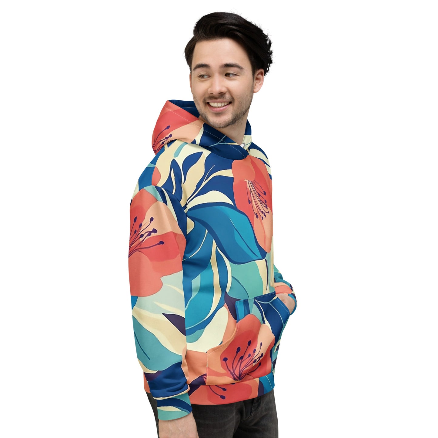 Spring Tide - All-Over Hoodie - Art Xtyle