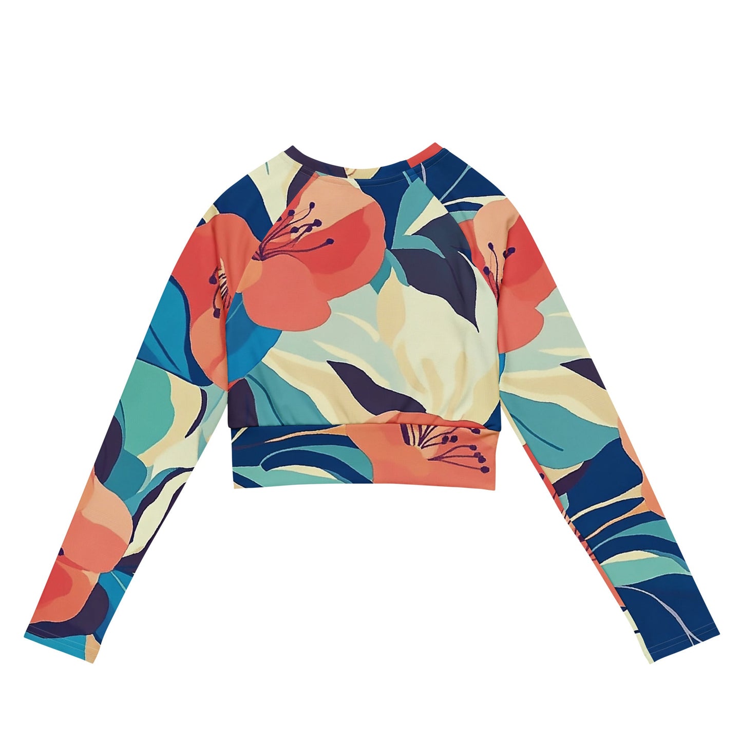 Spring Tide - Long-sleeve crop top - Art Xtyle