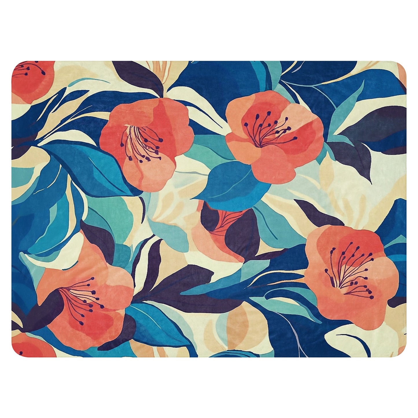 Spring Tide - Sherpa blanket - Art Xtyle