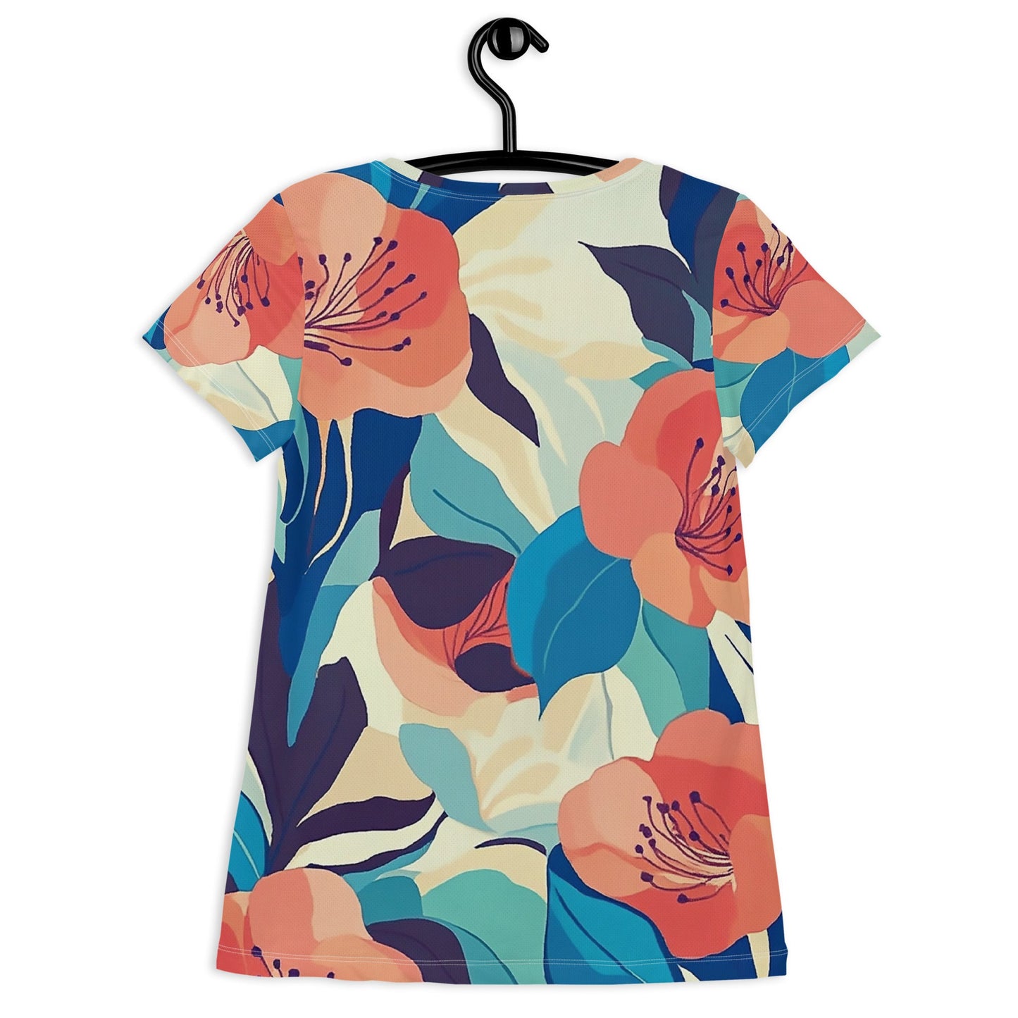 Spring Tide - Women's athletic t-shirt - Art Xtyle