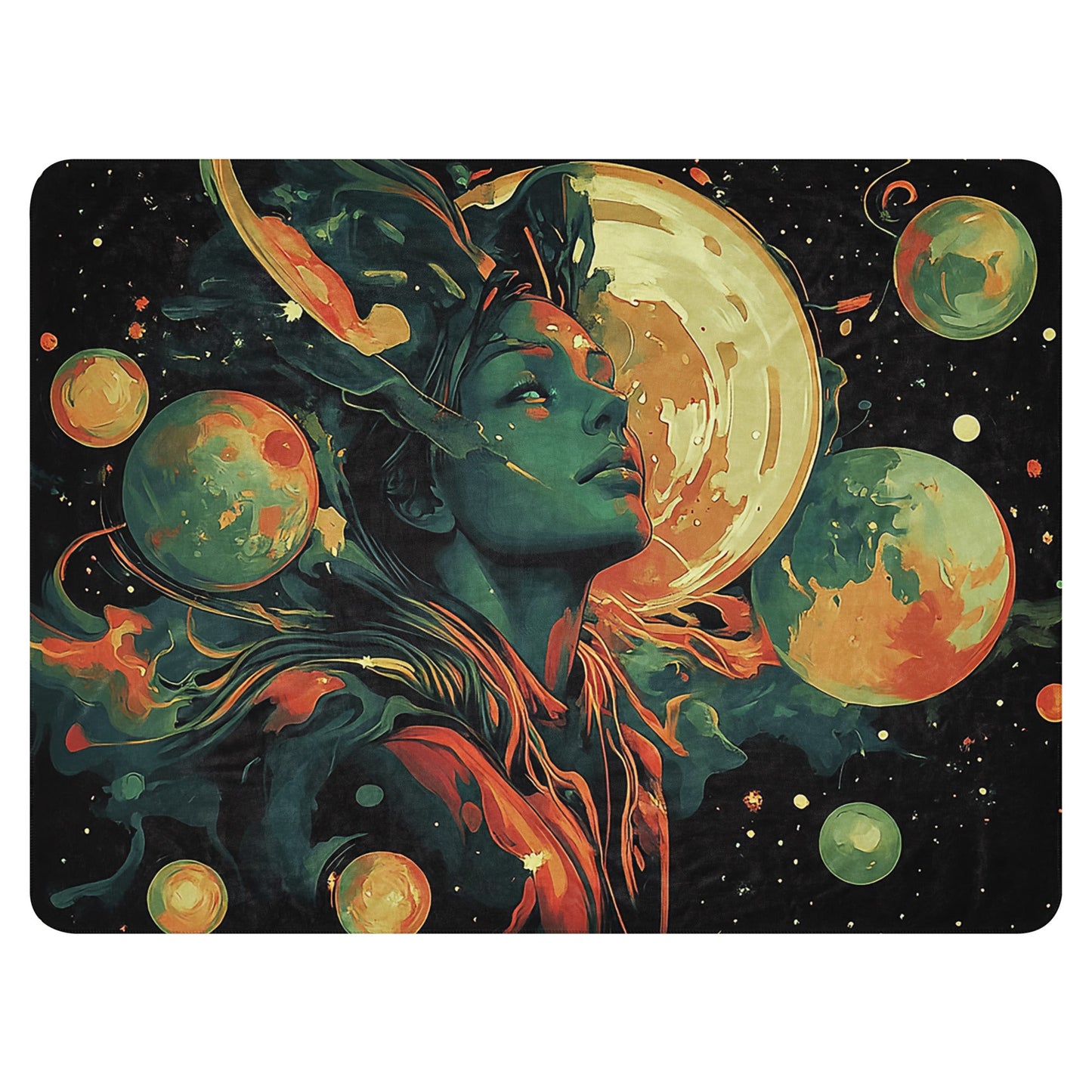 Stellar Queen - Sherpa blanket - Art Xtyle