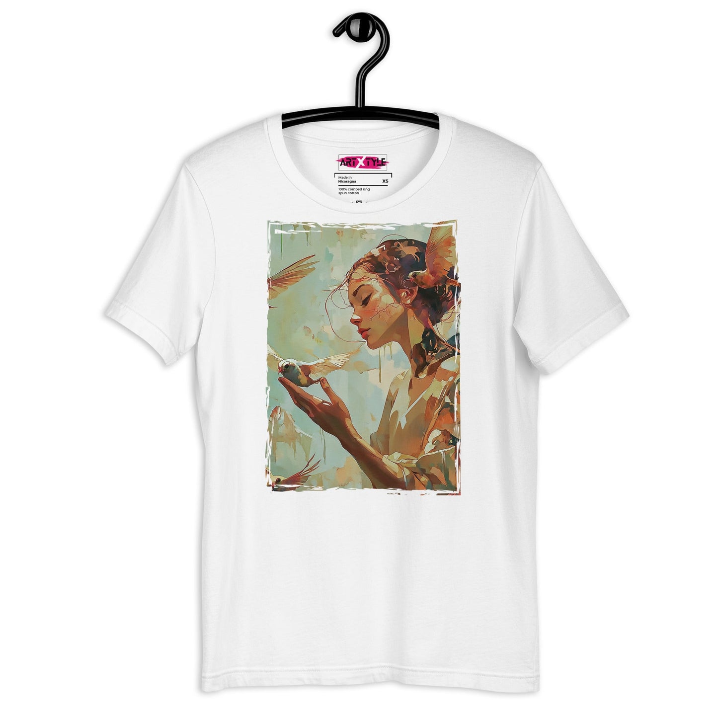 Strokes of Serenity - Unisex t-shirt - Art Xtyle