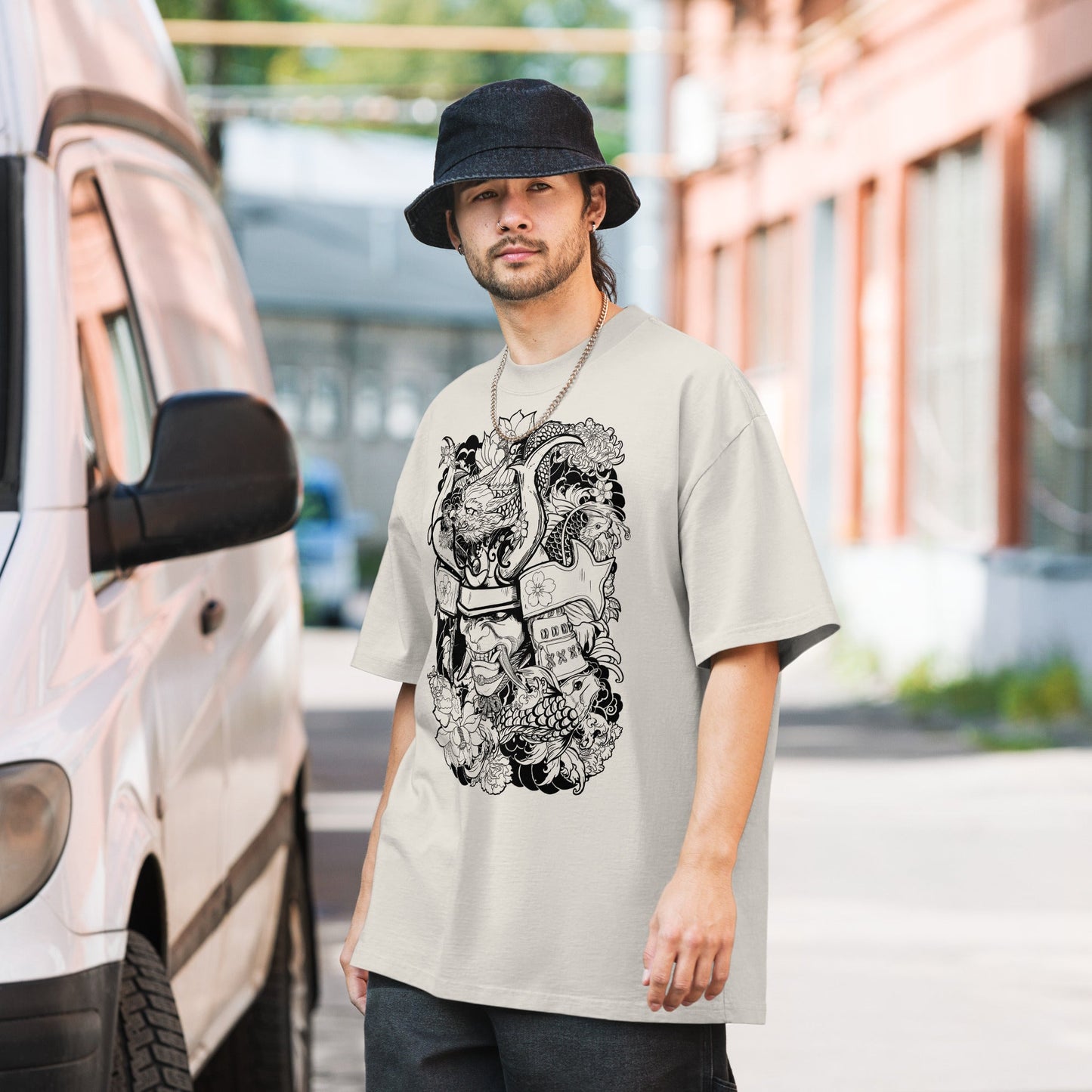 Tiger Tattoo - Oversized t-shirt - Art Xtyle