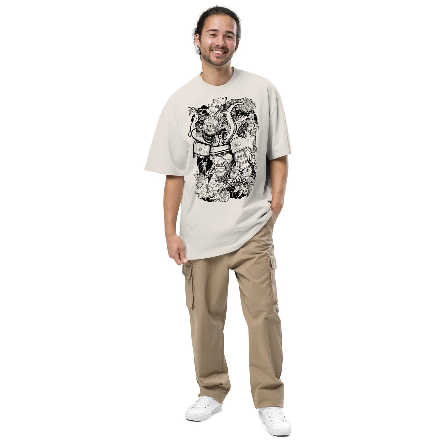 Tiger Tattoo - Oversized t-shirt - Art Xtyle