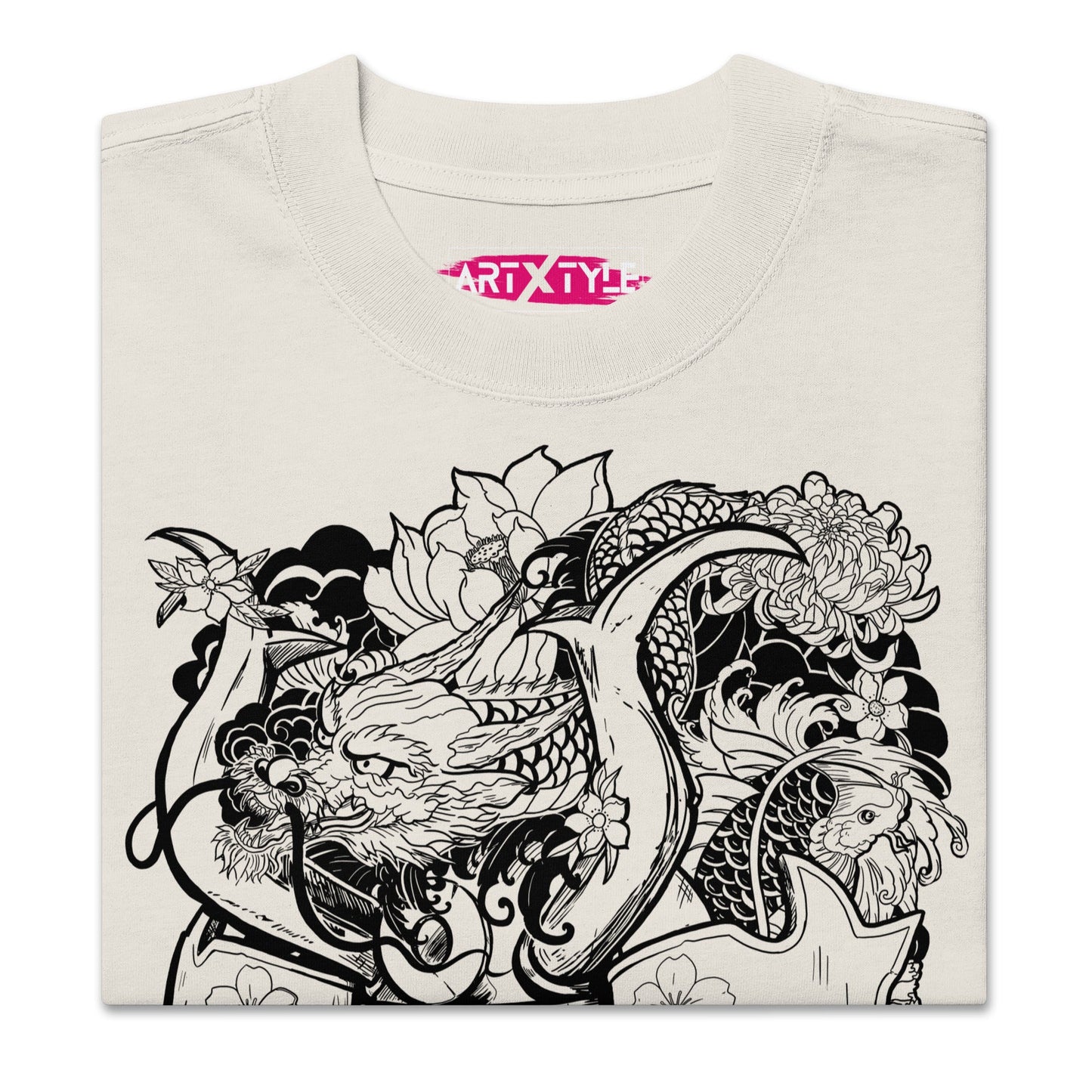 Tiger Tattoo - Oversized t-shirt - Art Xtyle