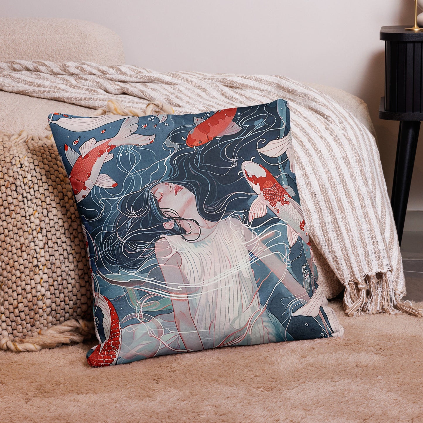 Water Echoes - Premium Pillow - Art Xtyle