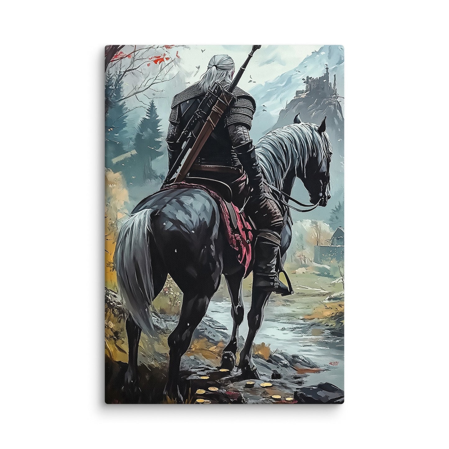 White Wolf - Canvas - Art Xtyle