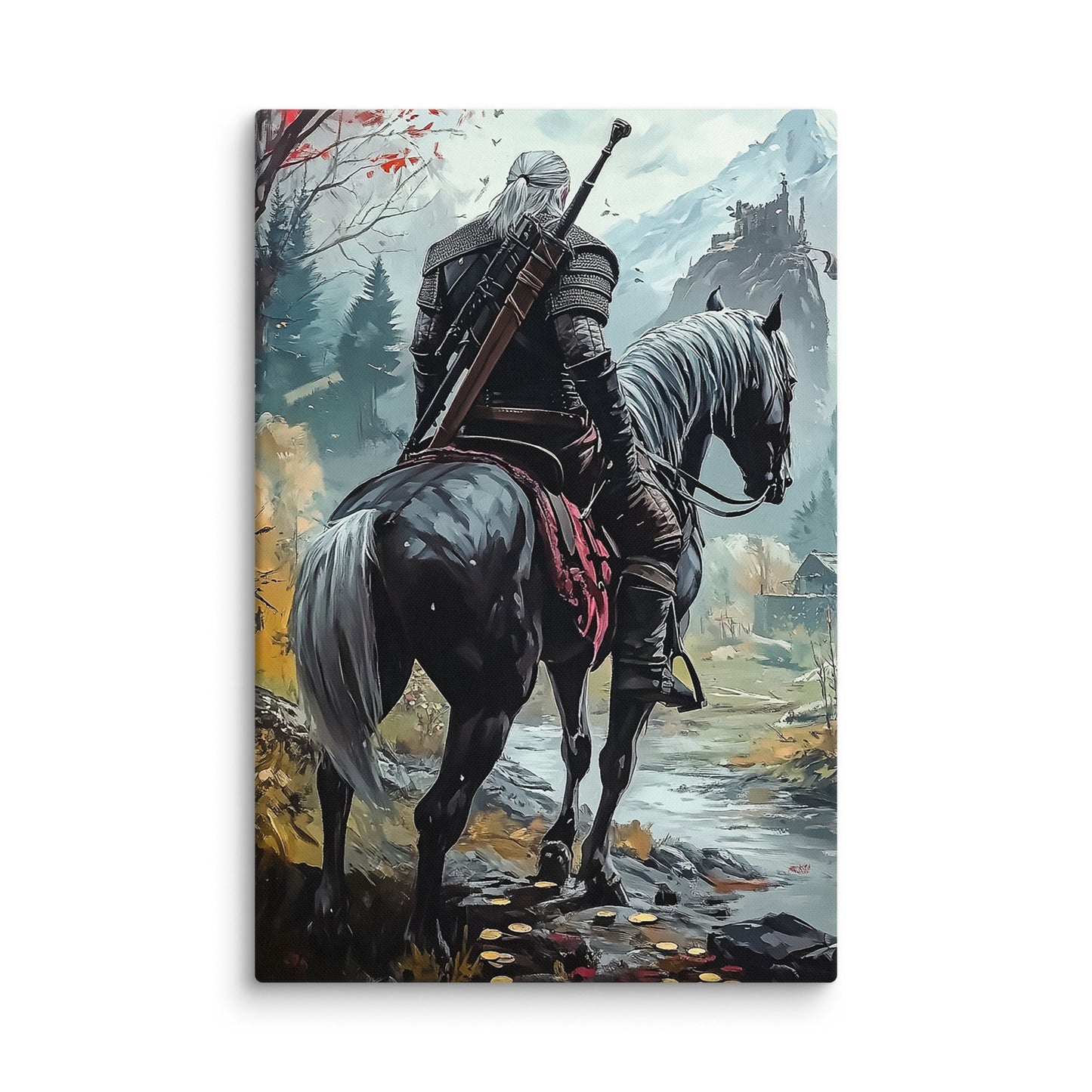 White Wolf - Canvas - Art Xtyle
