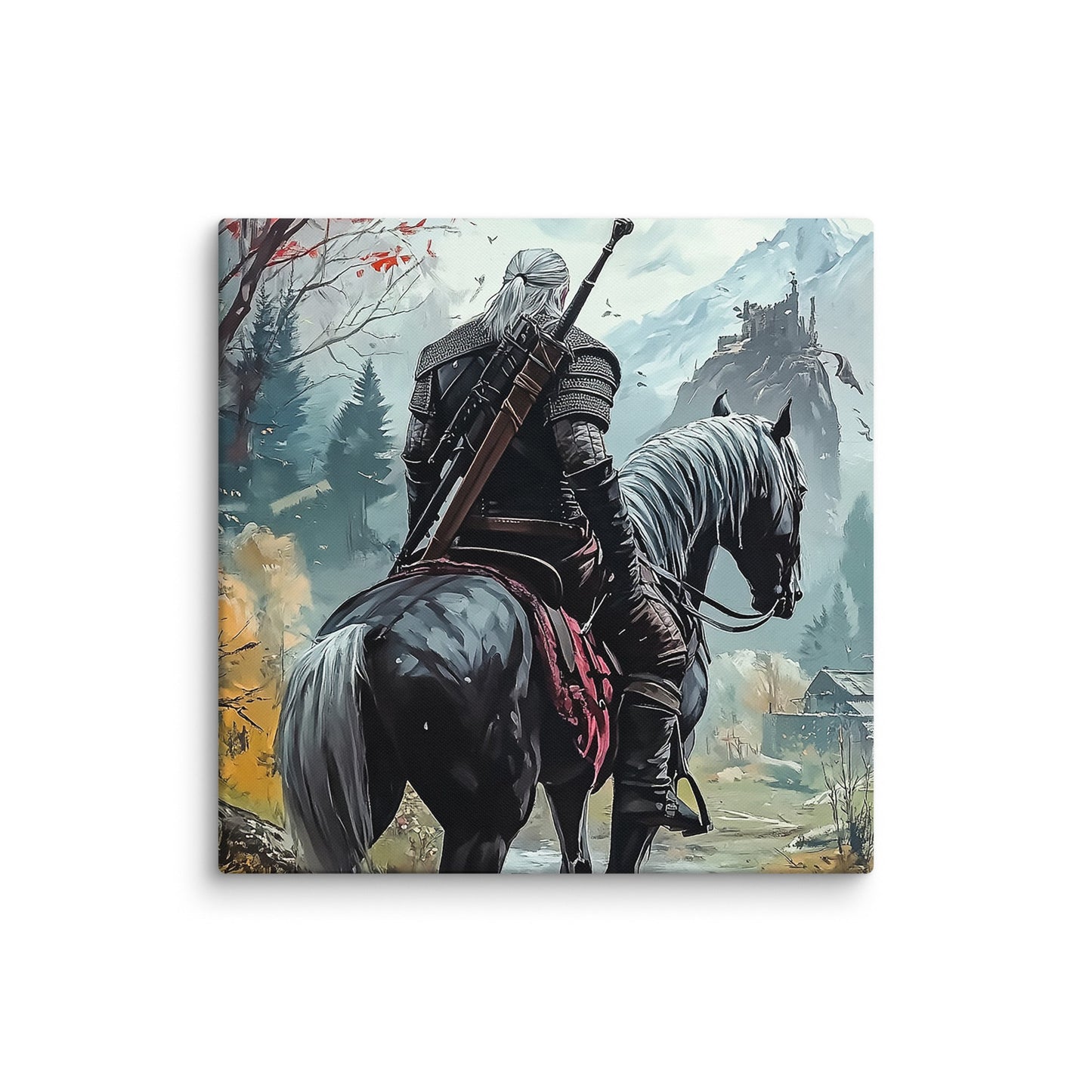 White Wolf - Canvas - Art Xtyle