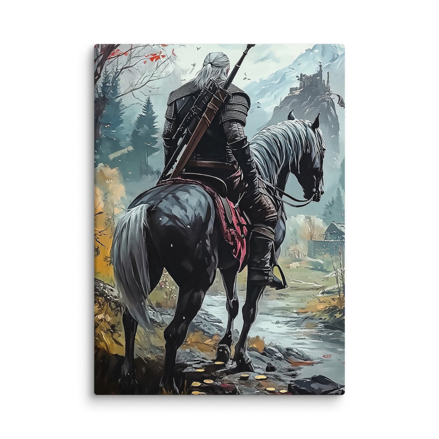 White Wolf - Canvas - Art Xtyle