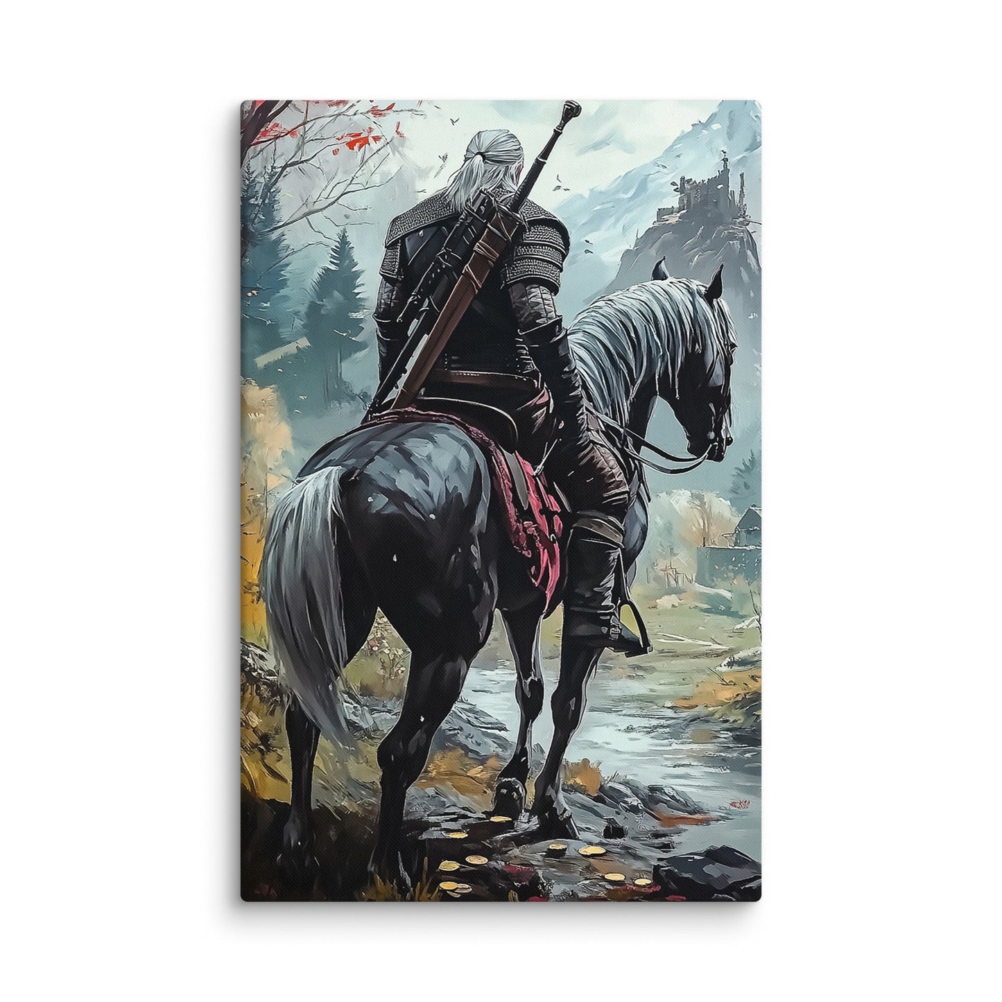 White Wolf - Canvas - Art Xtyle