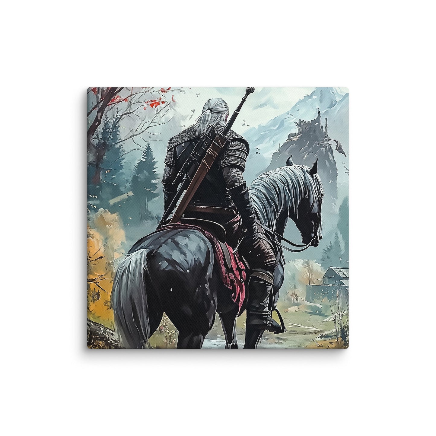 White Wolf - Canvas - Art Xtyle