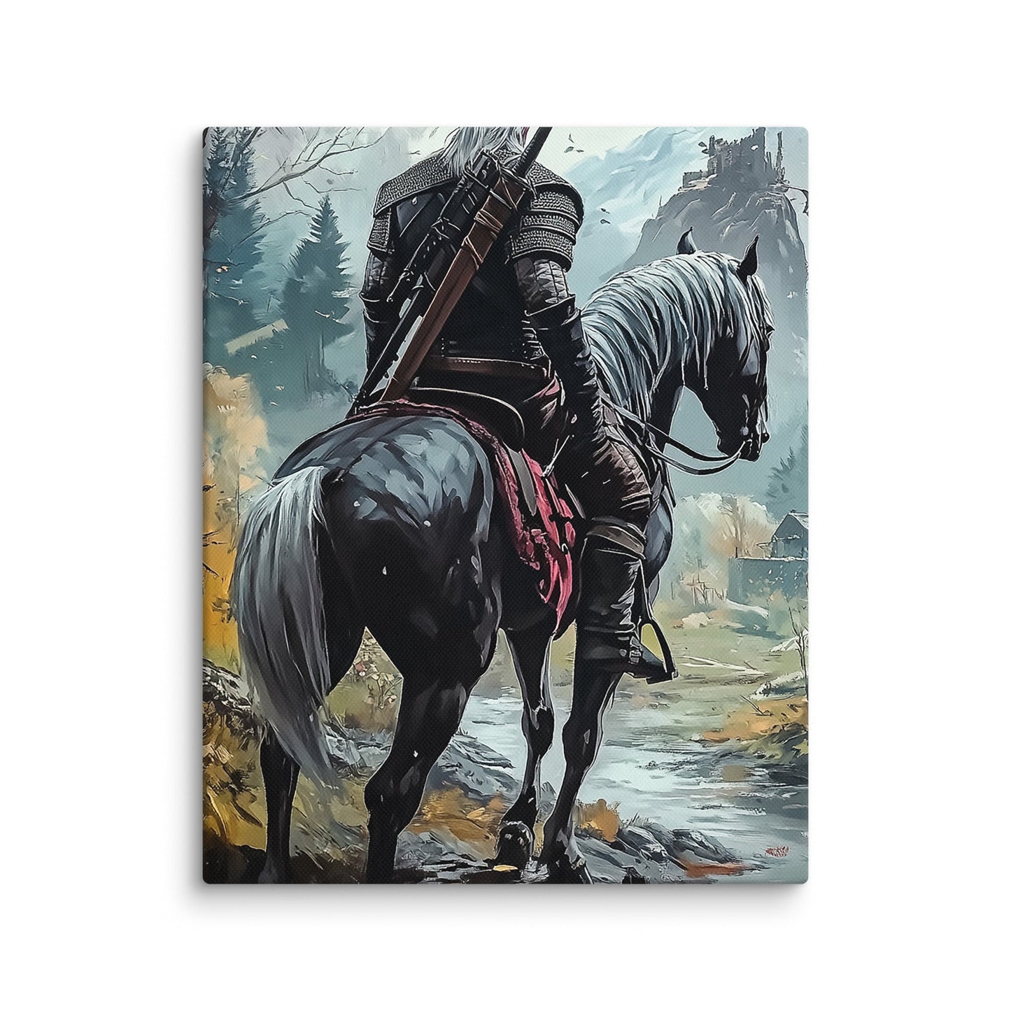 White Wolf - Canvas - Art Xtyle