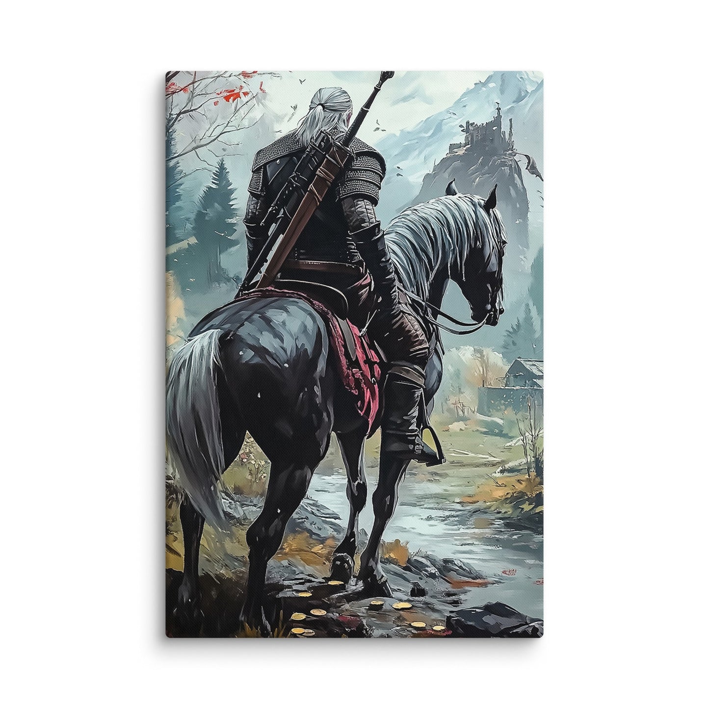 White Wolf - Canvas - Art Xtyle