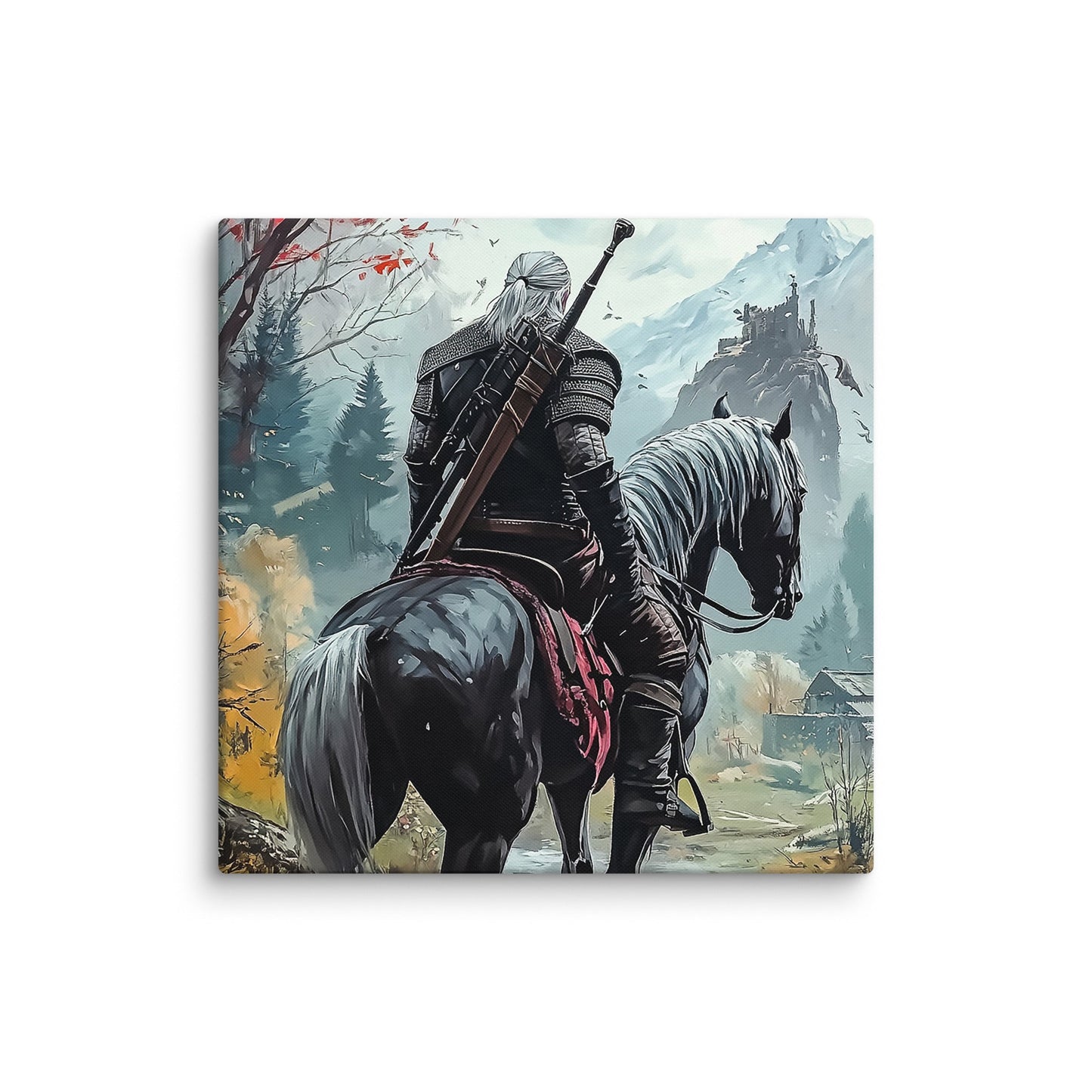 White Wolf - Canvas - Art Xtyle